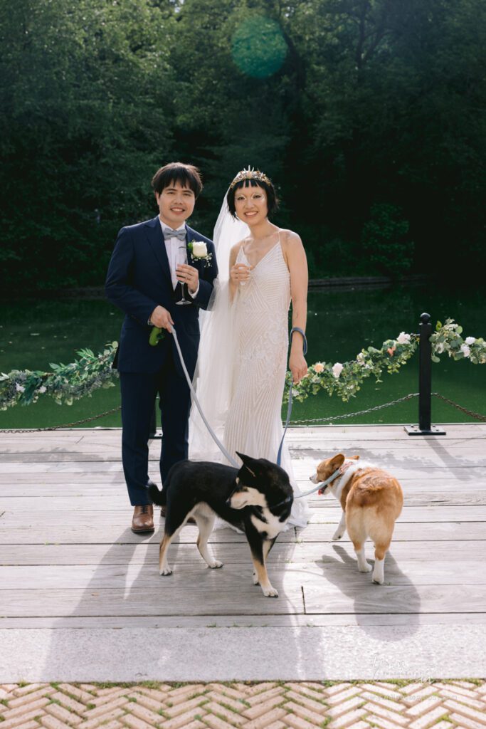 Wedding at Boathouse + Audubon Center in Brooklyn - New York Wedding Photographer - Yun Li Photography