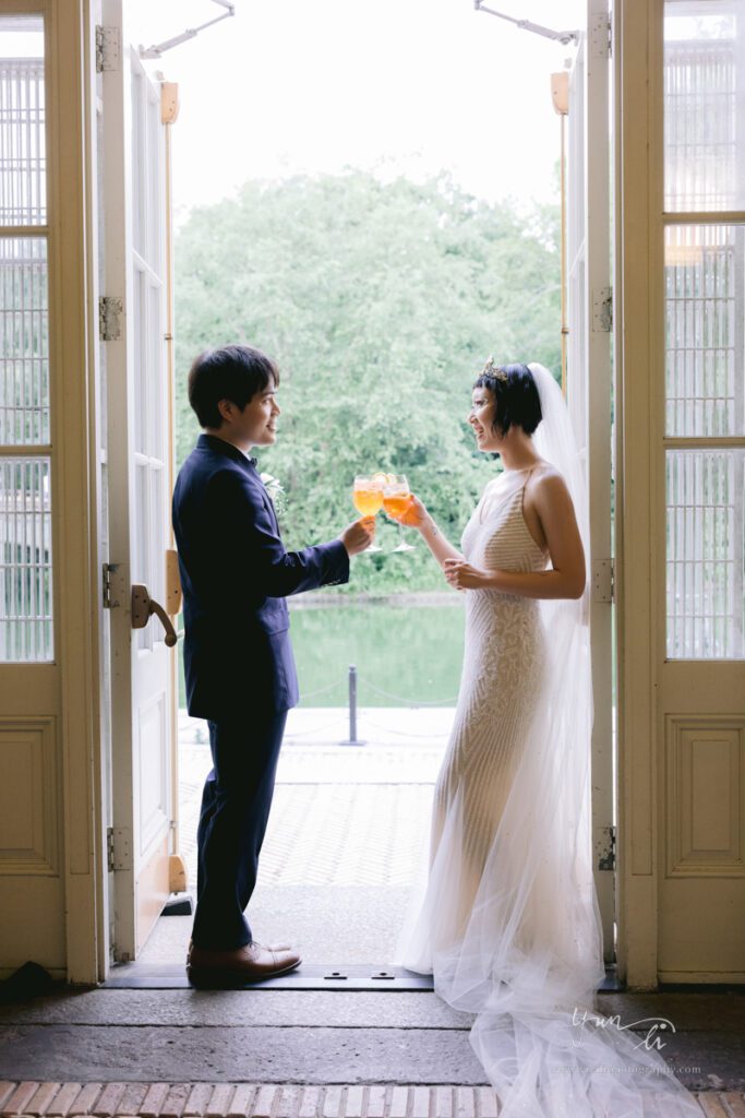 Wedding at Boathouse + Audubon Center in Brooklyn - New York Wedding Photographer - Yun Li Photography
