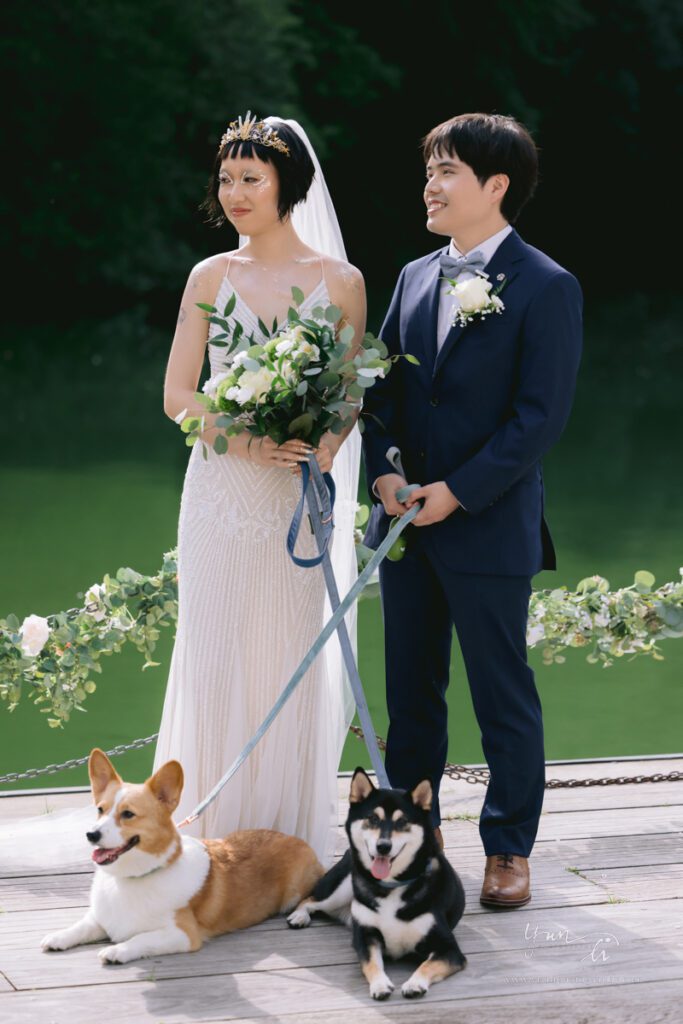 Wedding at Boathouse + Audubon Center in Brooklyn - New York Wedding Photographer - Yun Li Photography