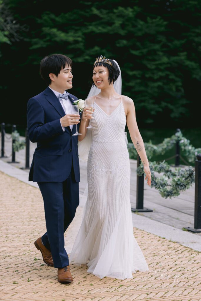 Wedding at Boathouse + Audubon Center in Brooklyn - New York Wedding Photographer - Yun Li Photography