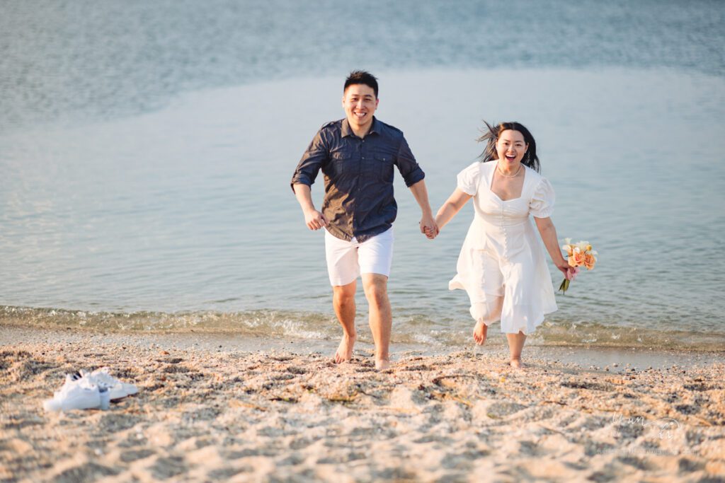 Engagement Pictures at Sunken Meadow State park - Long Island Wedding Photographer - Yun Li Photography