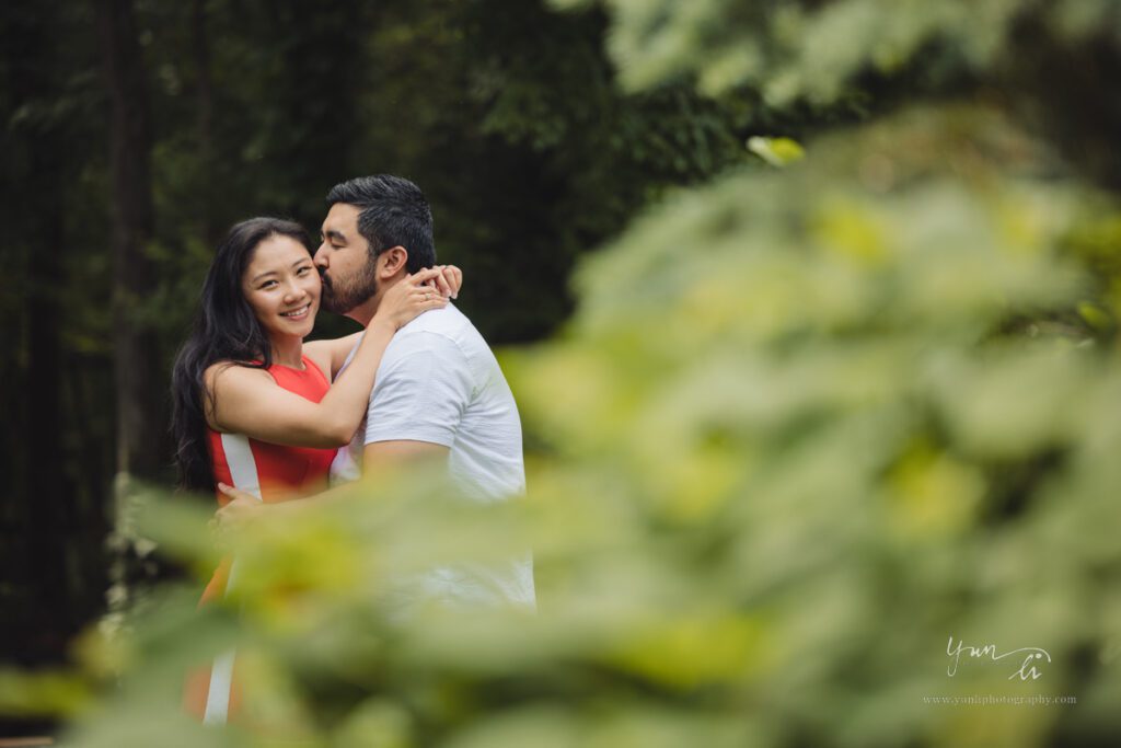 At Home Lifestyle Engagement Picture - Long Island Wedding Photographer - Yun Li Photography