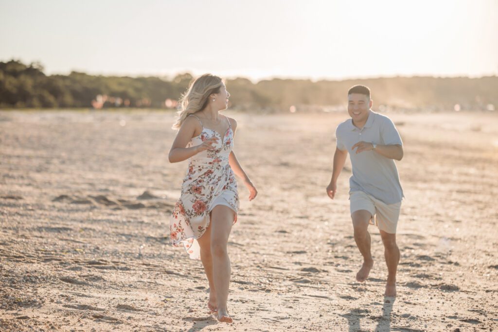 Engagement Photos at Sunken Meadow State Park - Long Island Wedding Photography - Yun Li Photography
