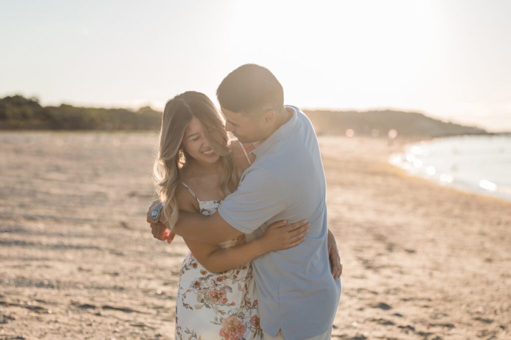 Engagement Photos at Sunken Meadow State Park - Long Island Wedding Photography - Yun Li Photography