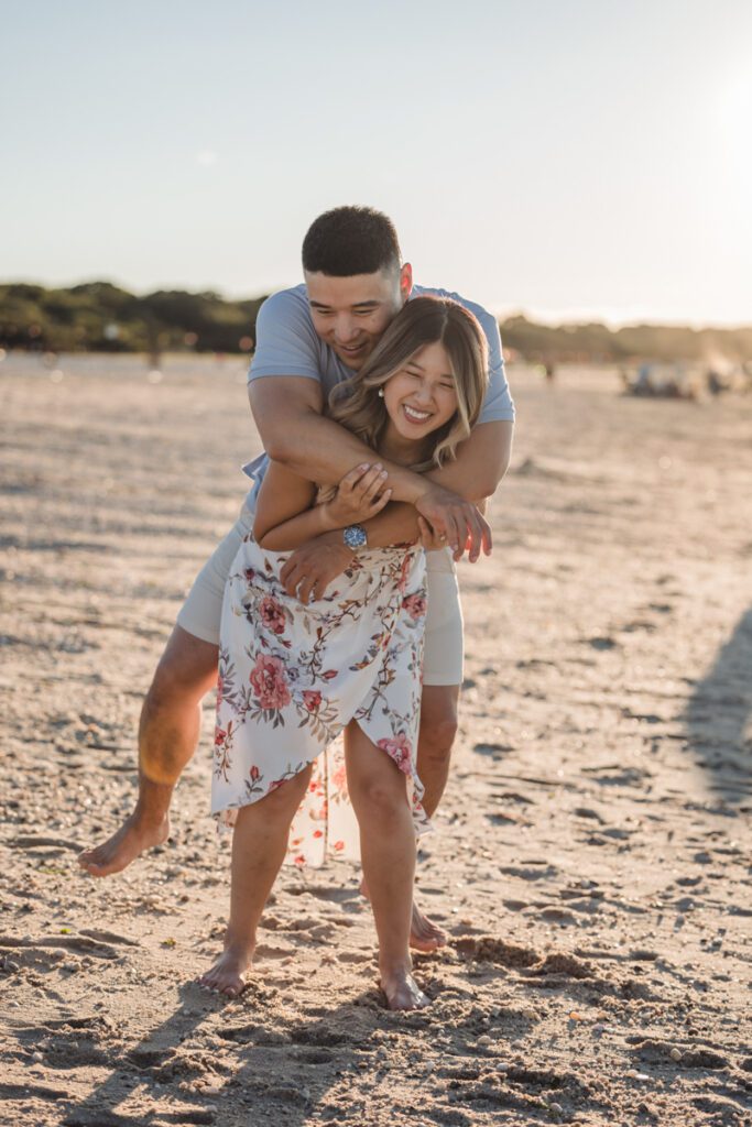 Engagement Photos at Sunken Meadow State Park - Long Island Wedding Photography - Yun Li Photography