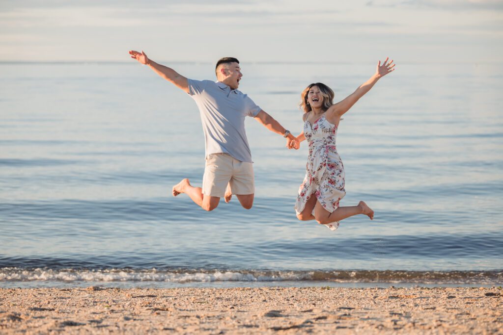 Engagement Photos at Sunken Meadow State Park - Long Island Wedding Photography - Yun Li Photography