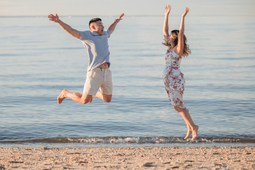 Engagement Photos at Sunken Meadow State Park - Long Island Wedding Photography - Yun Li Photography