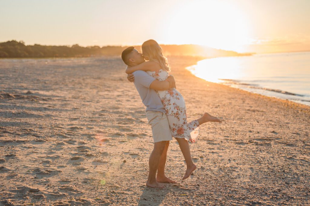 Engagement Photos at Sunken Meadow State Park - Long Island Wedding Photography - Yun Li Photography
