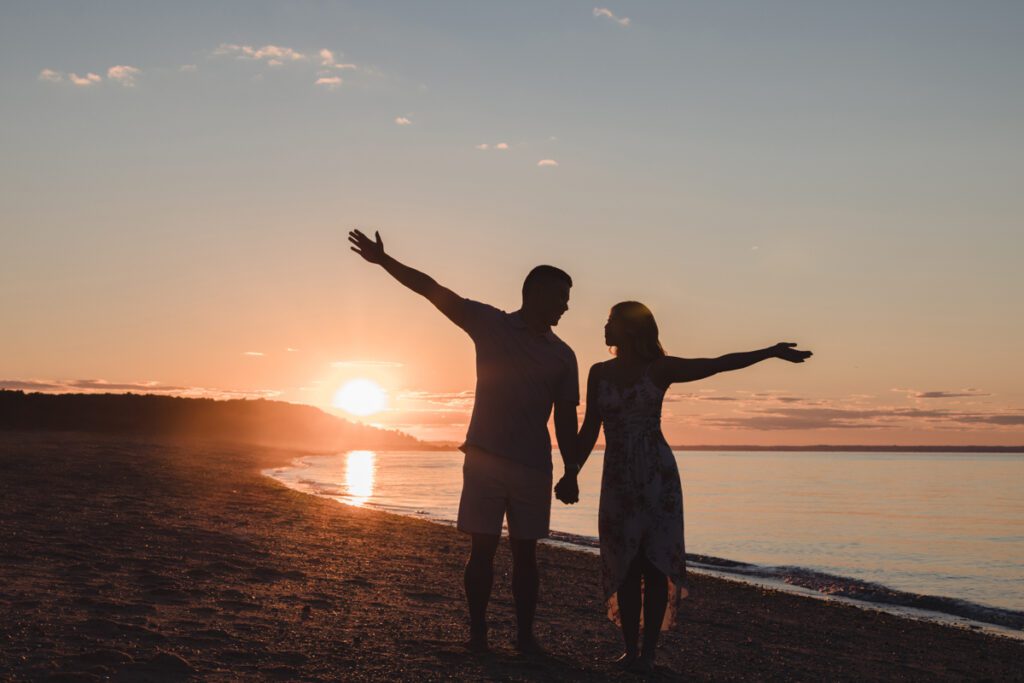 Engagement Photos at Sunken Meadow State Park - Long Island Wedding Photography - Yun Li Photography