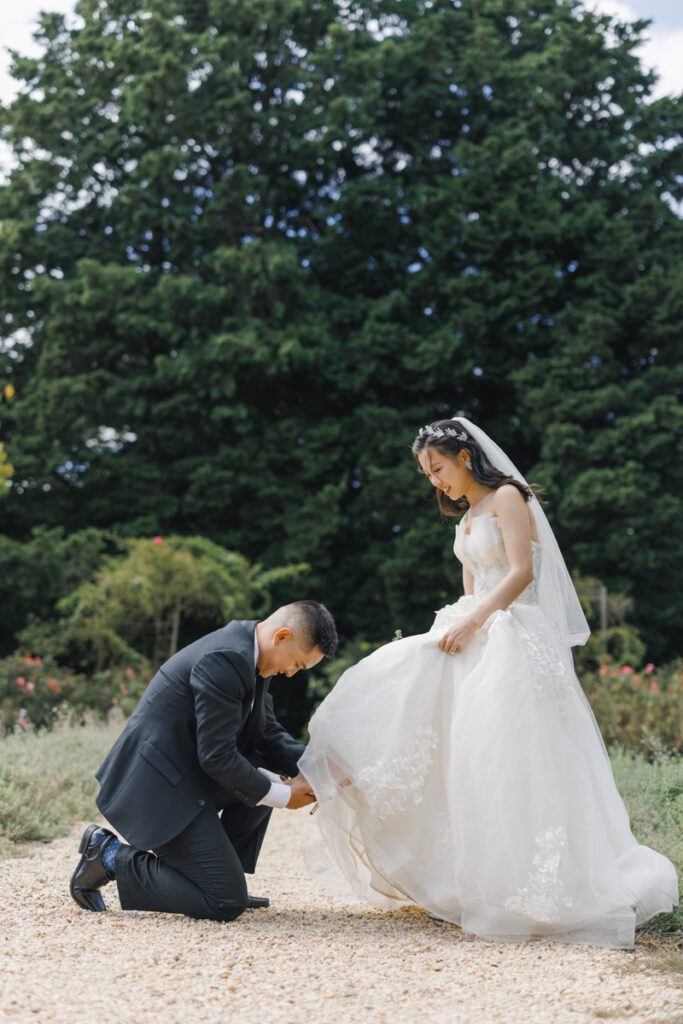 Pre-wedding photos at Planting Fields Arboretum - Long Island Wedding Photographer - Yun Li Photography