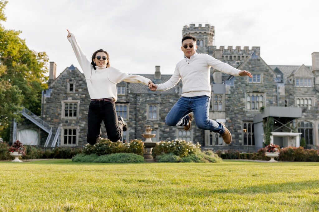 Pre-wedding photo session at Sand's Point Preserve - Long Island Wedding Photographer - Yun Li Photography