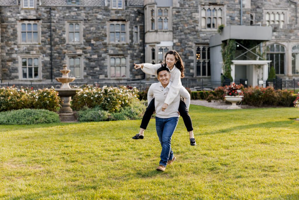 Pre-wedding photo session at Sand's Point Preserve - Long Island Wedding Photographer - Yun Li Photography