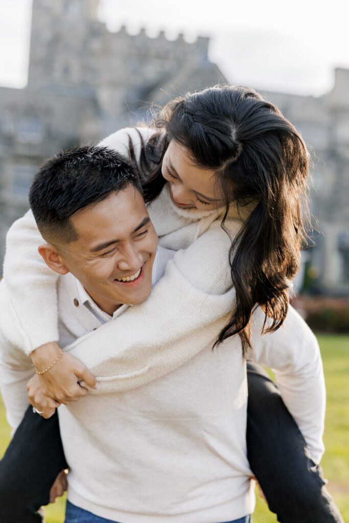 Pre-wedding photo session at Sand's Point Preserve - Long Island Wedding Photographer - Yun Li Photography