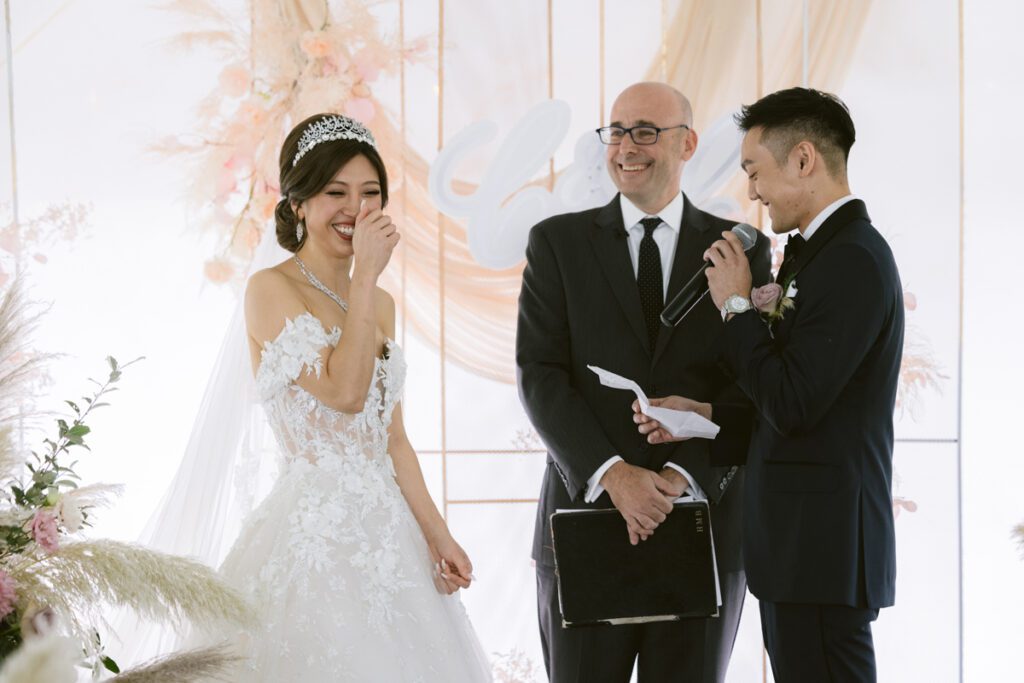 Long Island Backyard Wedding Ceremony - Long Island Wedding Photographer