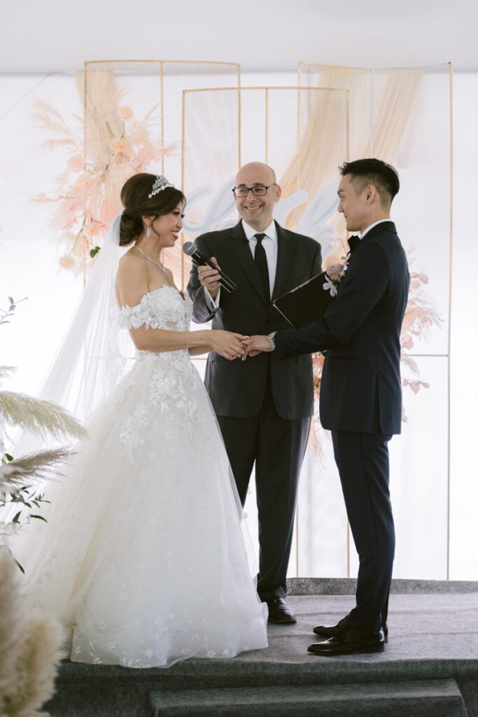 Long Island Backyard Wedding Ceremony - Long Island Wedding Photographer