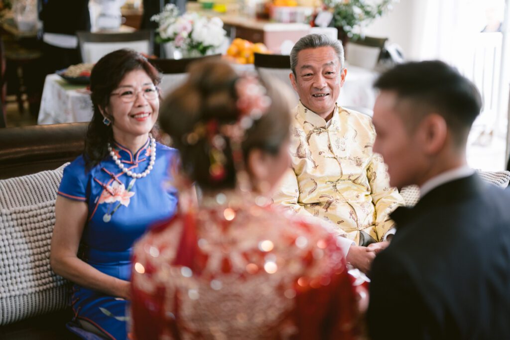 Chinese traditional tea ceremony - Long Island Wedding Photographer