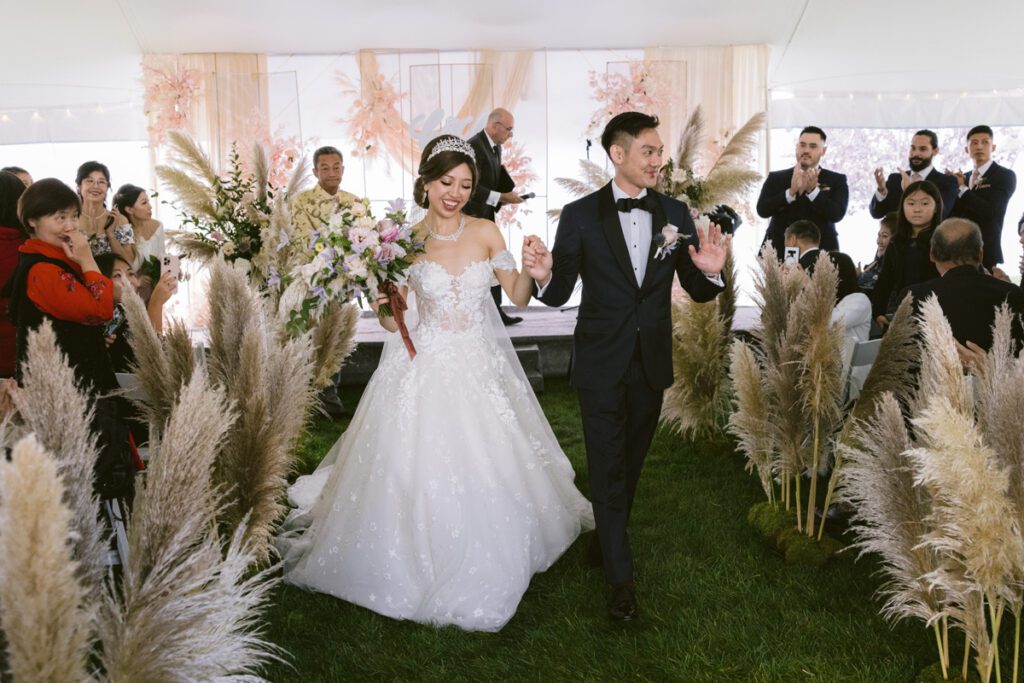 Long Island Backyard Wedding Ceremony - Long Island Wedding Photographer