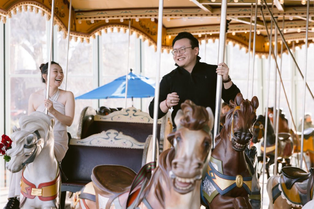 Surprise Marriage Proposal/Engagement in Dumbo, Brooklyn, New York - Long Island Wedding Photographer
