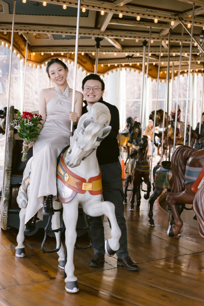 Surprise Marriage Proposal/Engagement in Dumbo, Brooklyn, New York - Long Island Wedding Photographer
