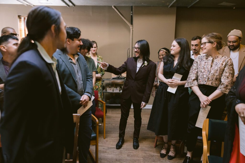 Wedding at New York Theatre Workshop - New York Wedding Photographer - Yun Li Photography