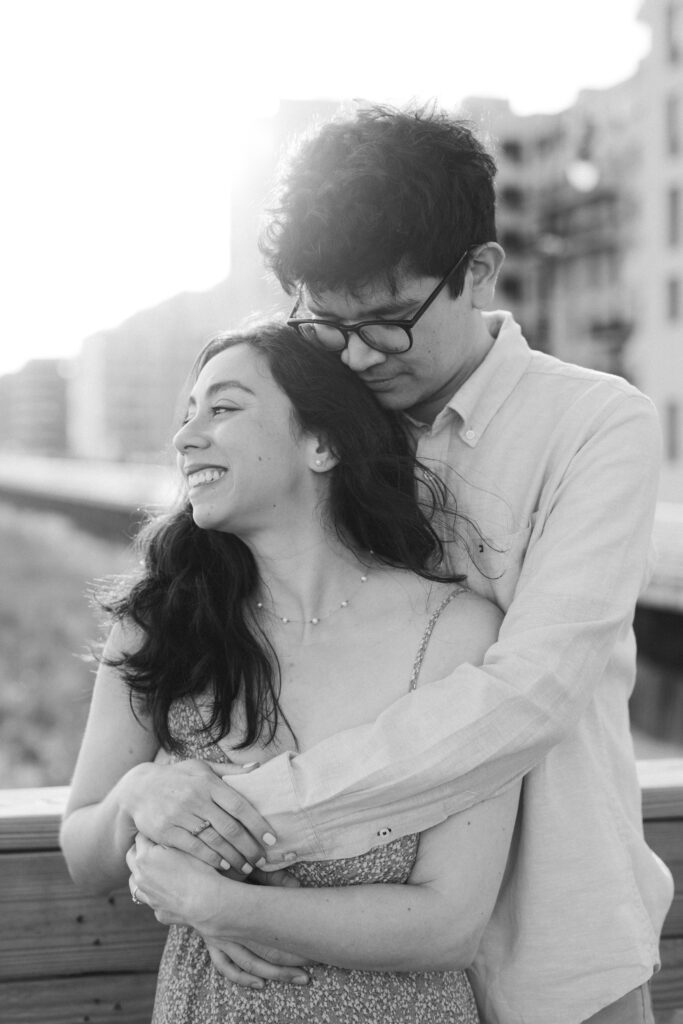 Engagement Picture at Long Beach New York - Long Island Wedding Photographer