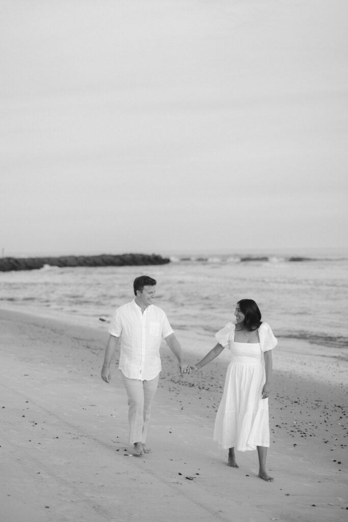 Engagement Picture at Long Beach New York - Long Island Wedding Photographer