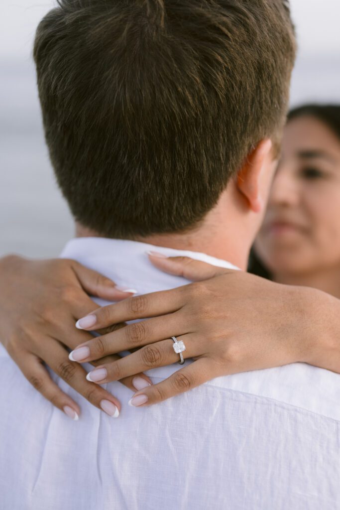 Engagement Picture at Long Beach New York - Long Island Wedding Photographer