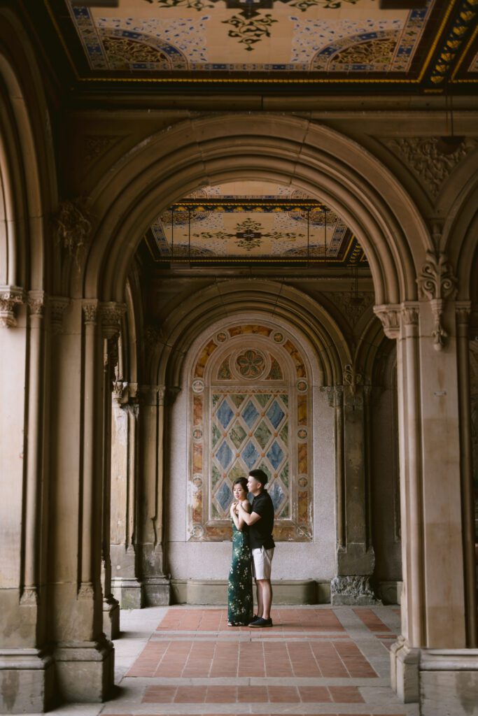 Pre-wedding Picture at Central Park - New York Wedding Photographer
