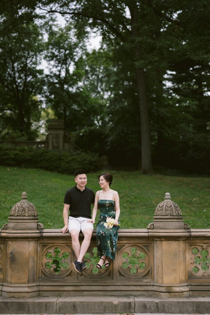 Pre-wedding Picture at Central Park - New York Wedding Photographer
