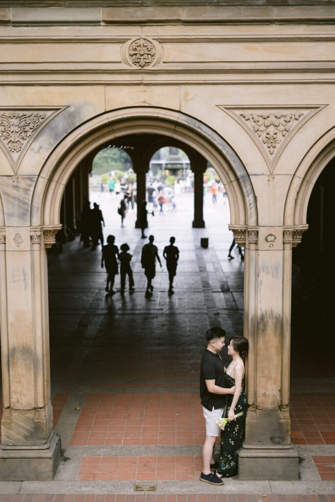 Pre-wedding Picture at Central Park - New York Wedding Photographer