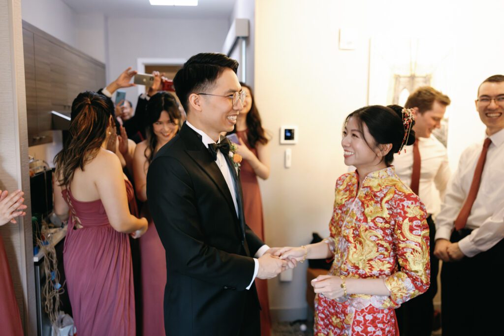 Chinese Wedding door game - New York Wedding Photography