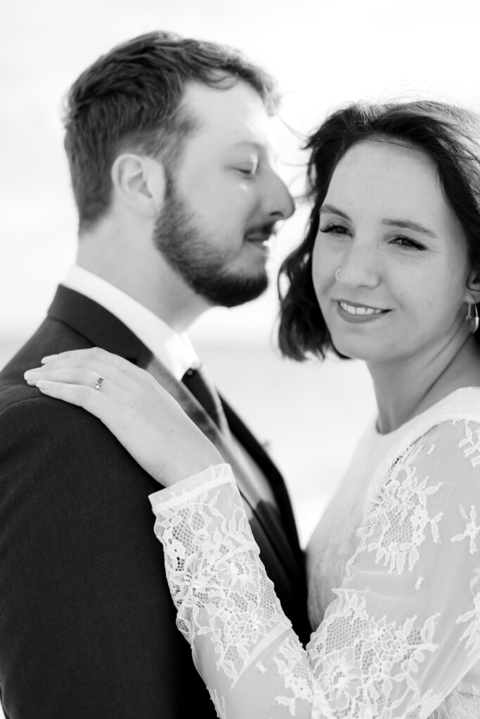 Elopement at Flying Point Beach in Southampton, NY - Long Island Wedding Photographer - Yun Li Photography