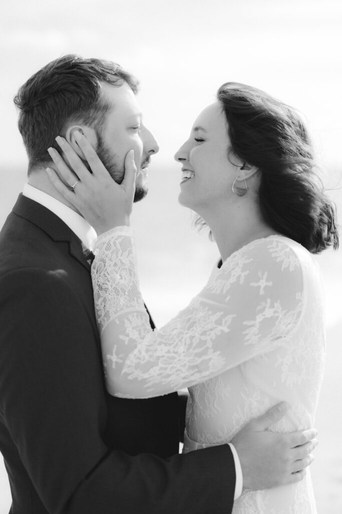 Elopement at Flying Point Beach in Southampton, NY - Long Island Wedding Photographer - Yun Li Photography