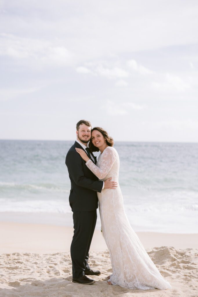 Elopement at Flying Point Beach in Southampton, NY - Long Island Wedding Photographer - Yun Li Photography