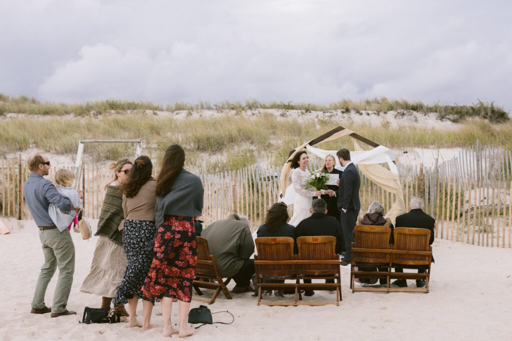 Elopement at Flying Point Beach in Southampton, NY - Long Island Wedding Photographer - Yun Li Photography
