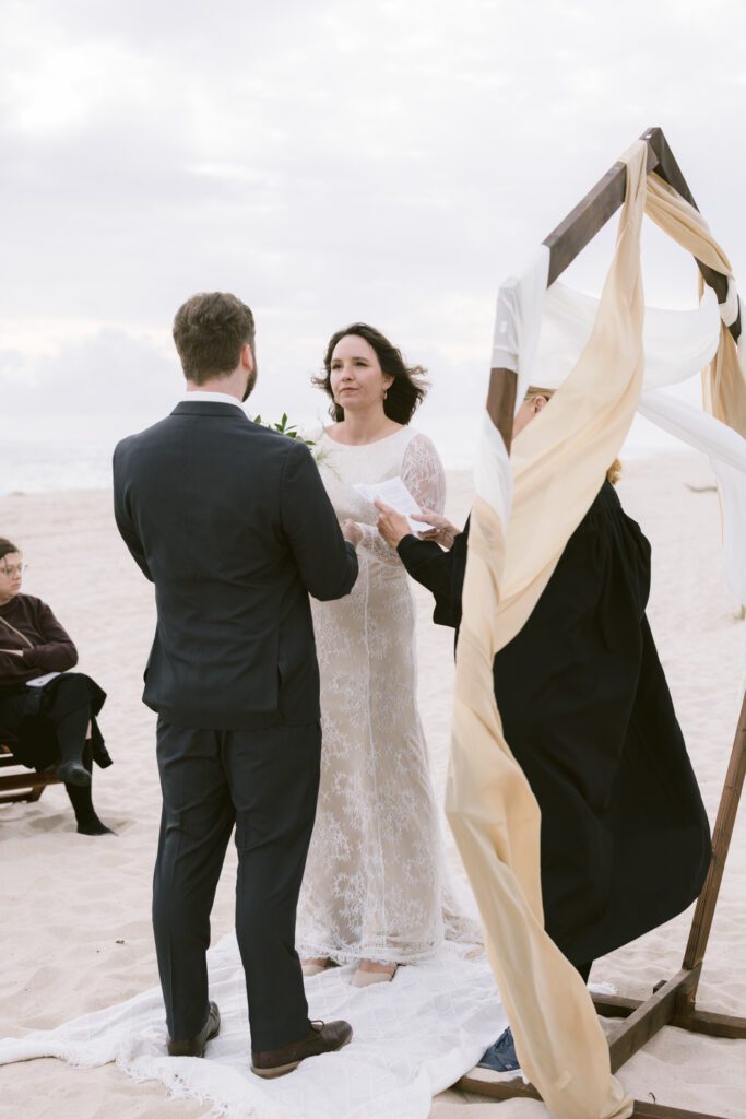 Elopement at Flying Point Beach in Southampton, NY - Long Island Wedding Photographer - Yun Li Photography