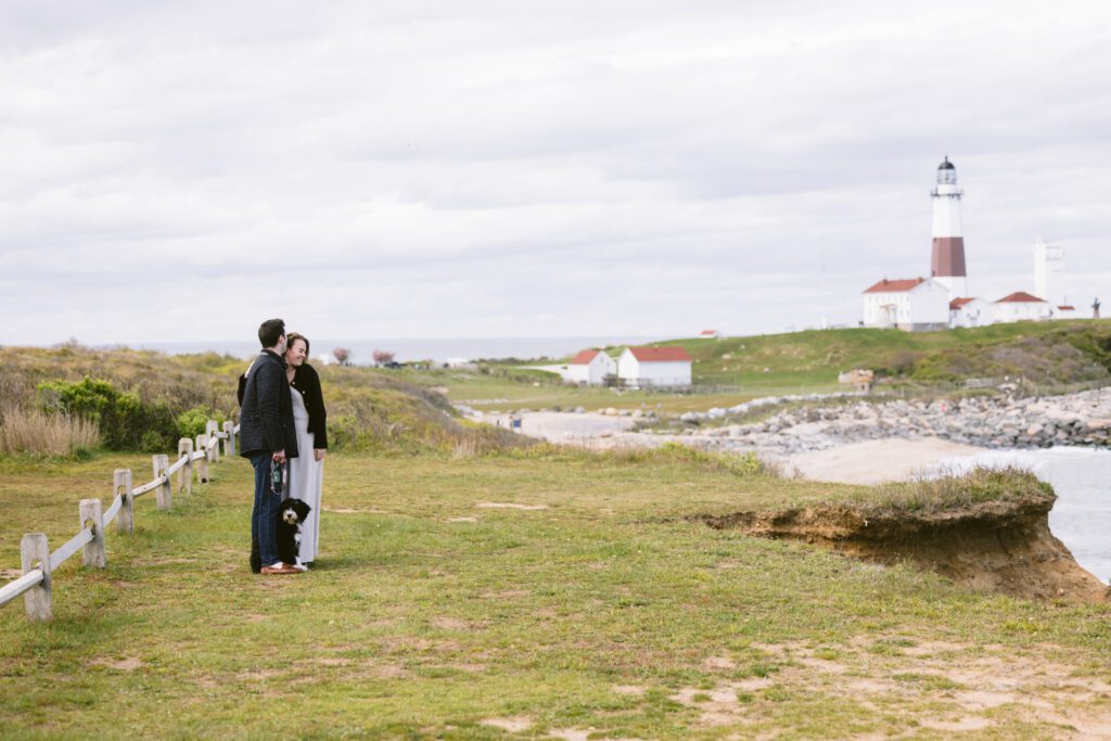 Surprise Marriage Proposal at Montauk Point State Park - Long Island Wedding Photographer - Yun Li Photography