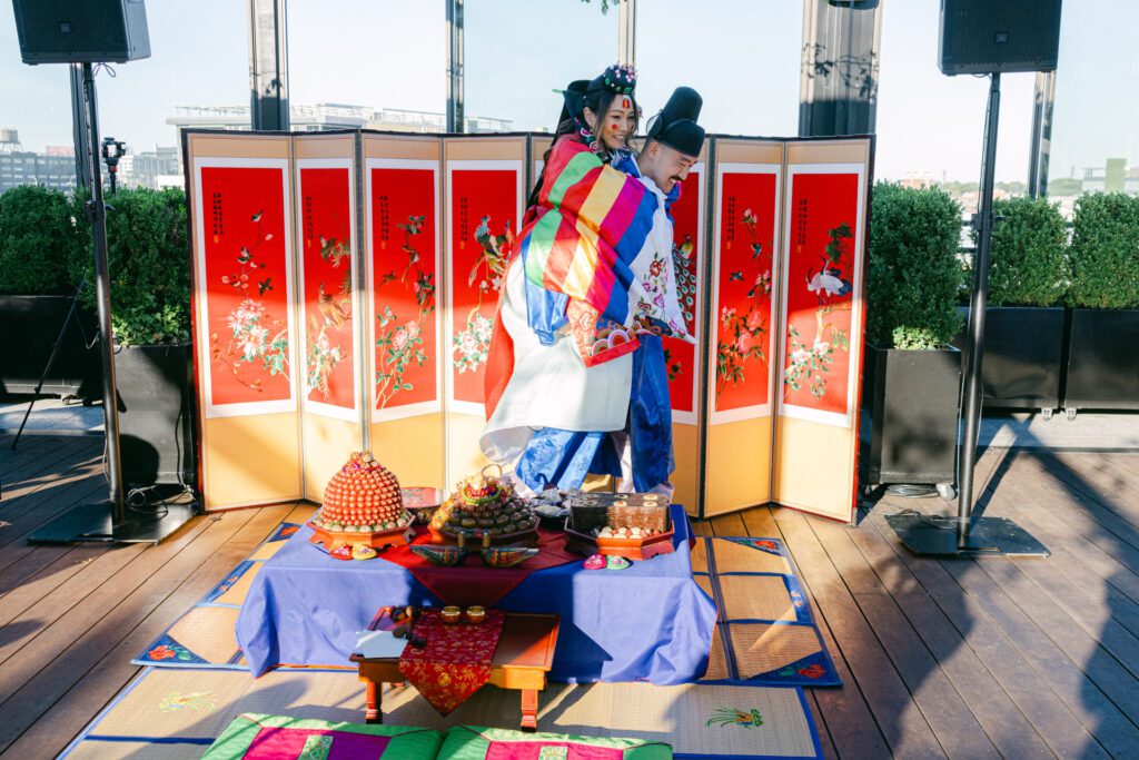 Wedding at the Box House Hotel - Korean Paebaek - Brooklyn Wedding Photographer