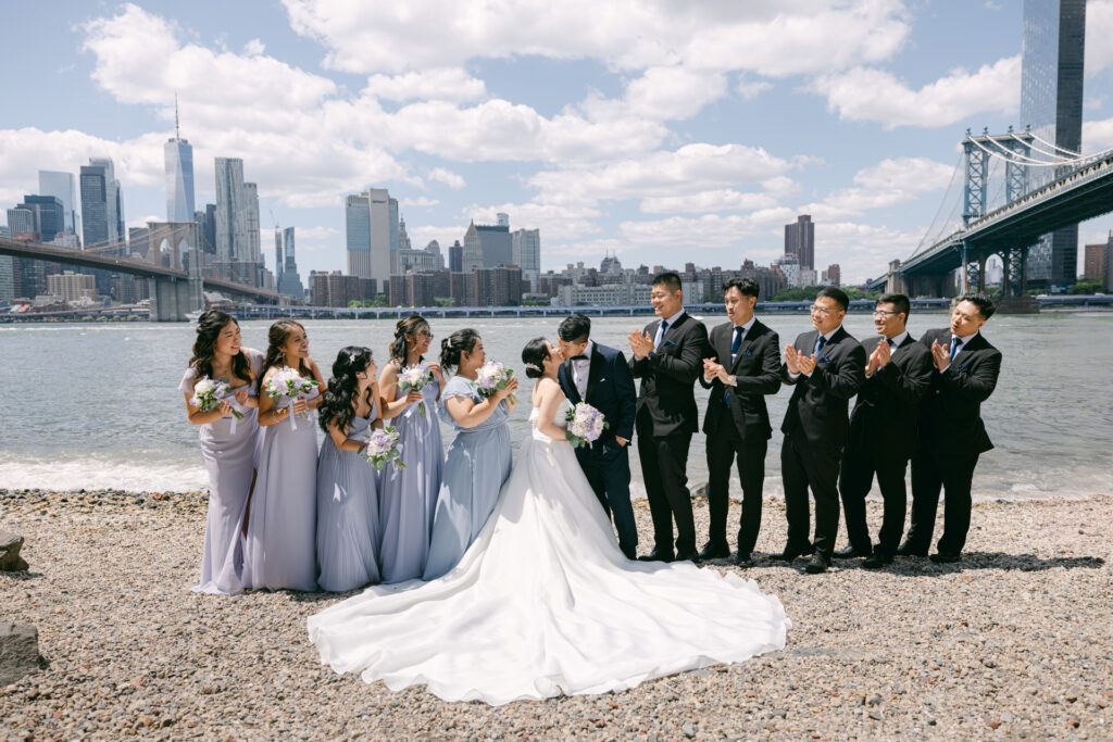 Wedding at New York Marriott at the Brooklyn Bridge - New York Wedding Photographer
