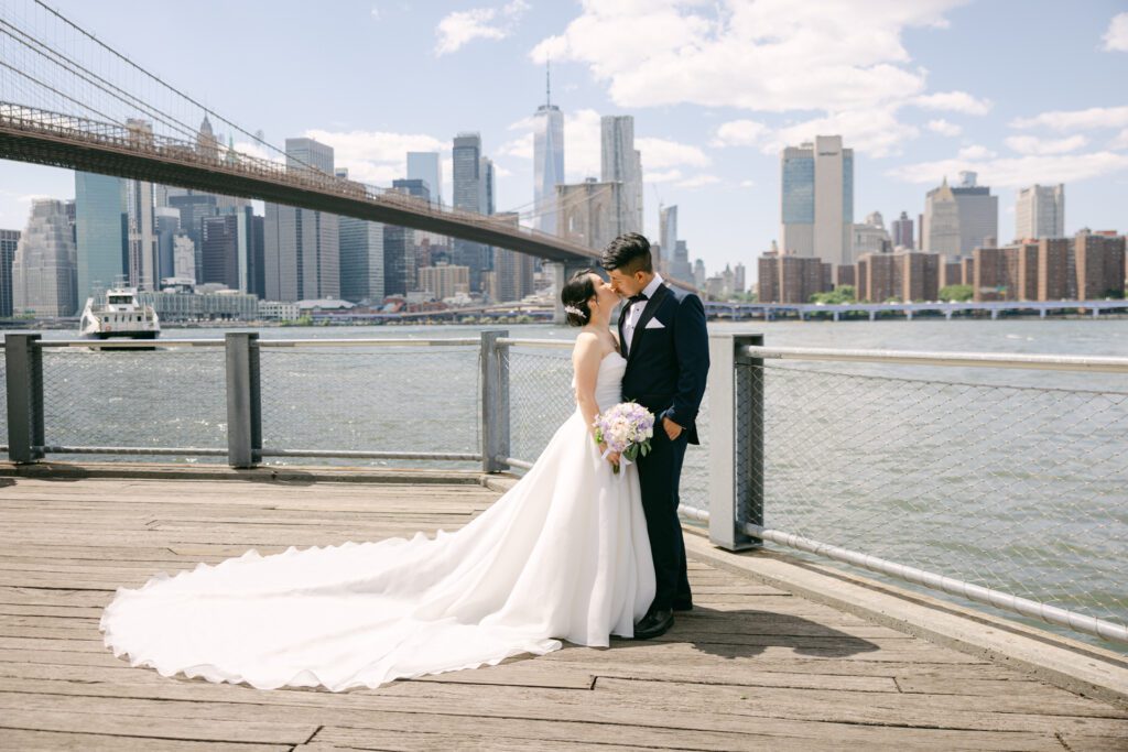 Wedding at New York Marriott at the Brooklyn Bridge -  New York Wedding Photographer