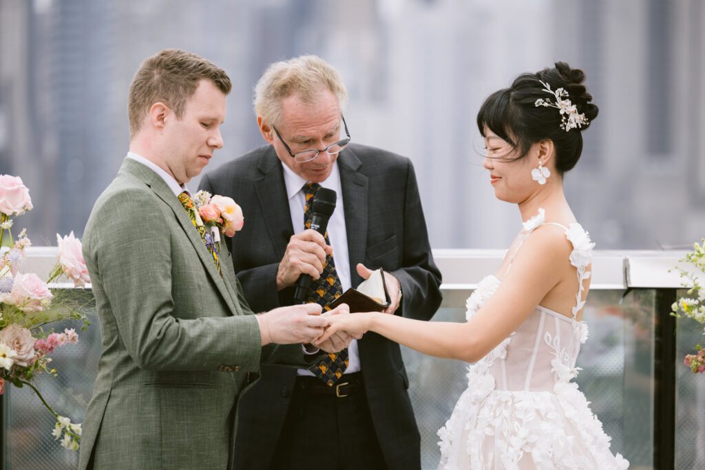 Wedding at Ink 48 in New York - New York Wedding Photographer - Yun Li Photography