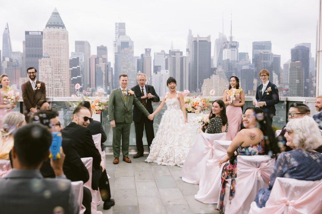 Wedding at Ink 48 in New York - New York Wedding Photographer - Yun Li Photography