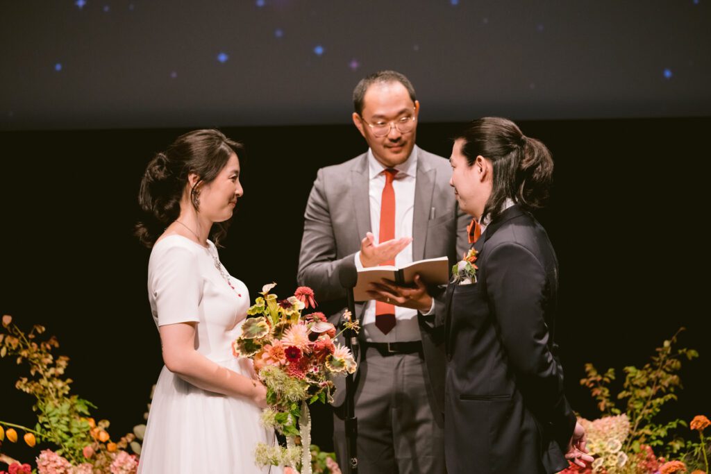 Wedding at Museum of the Moving Image - New York Wedding Photographer - Yun Li Photography