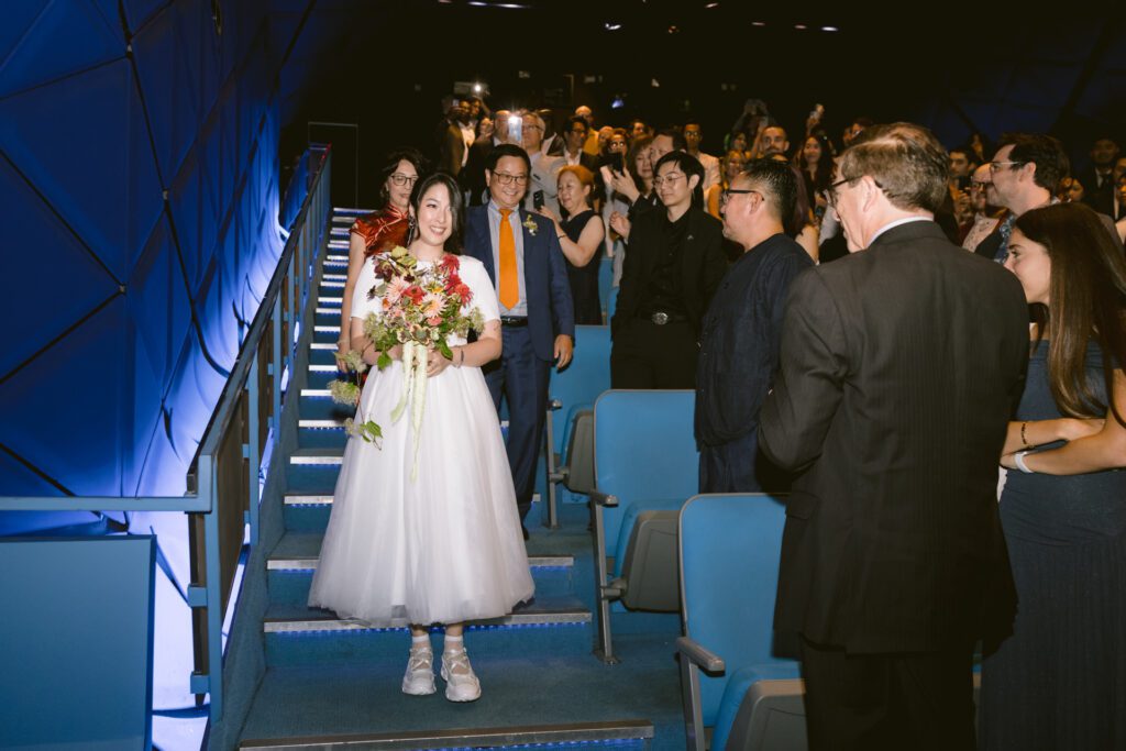 Wedding at Museum of the Moving Image - New York Wedding Photographer - Yun Li Photography