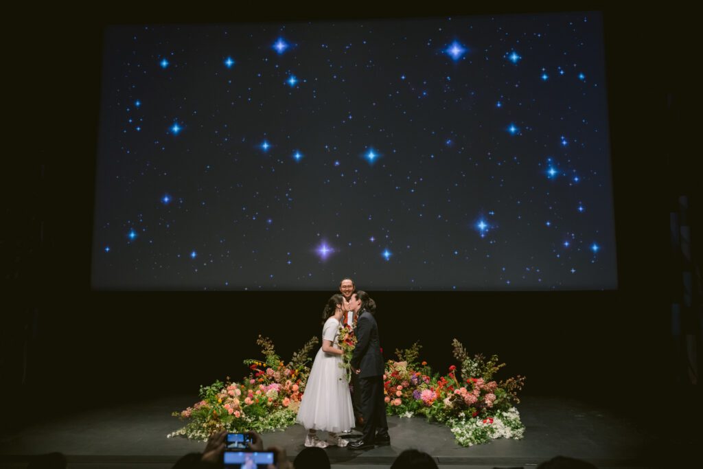 Wedding at Museum of the Moving Image - New York Wedding Photographer - Yun Li Photography