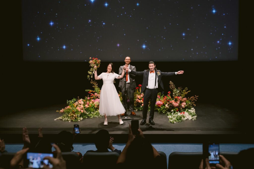 Wedding at Museum of the Moving Image - New York Wedding Photographer - Yun Li Photography