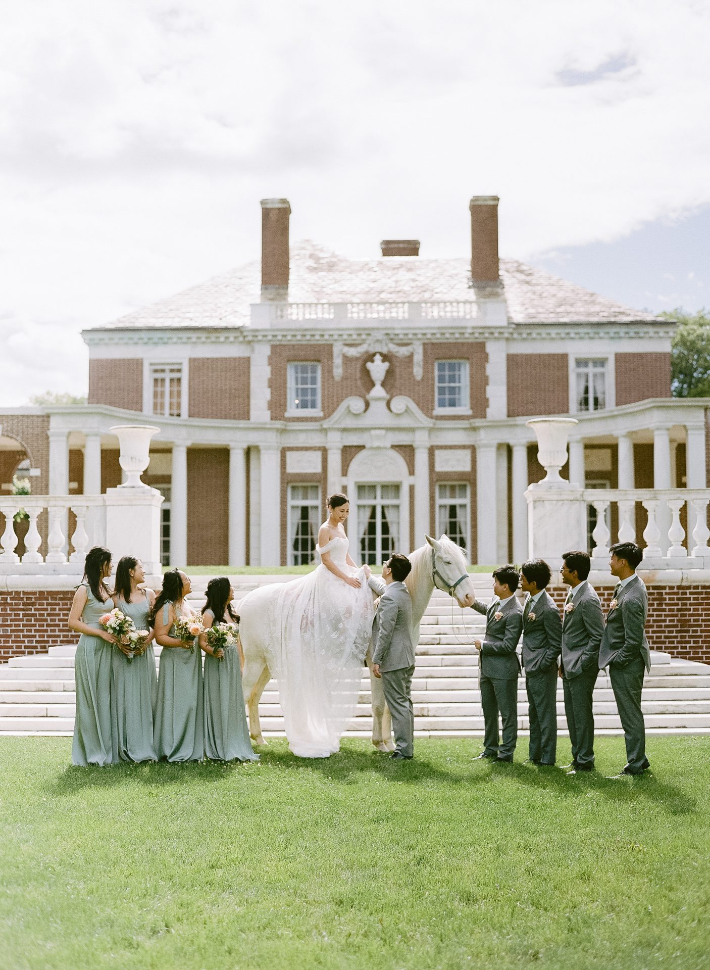 Wedding at NYIT de Seversky Mansion - Long Island Wedding Photographer - Yun Li Photography