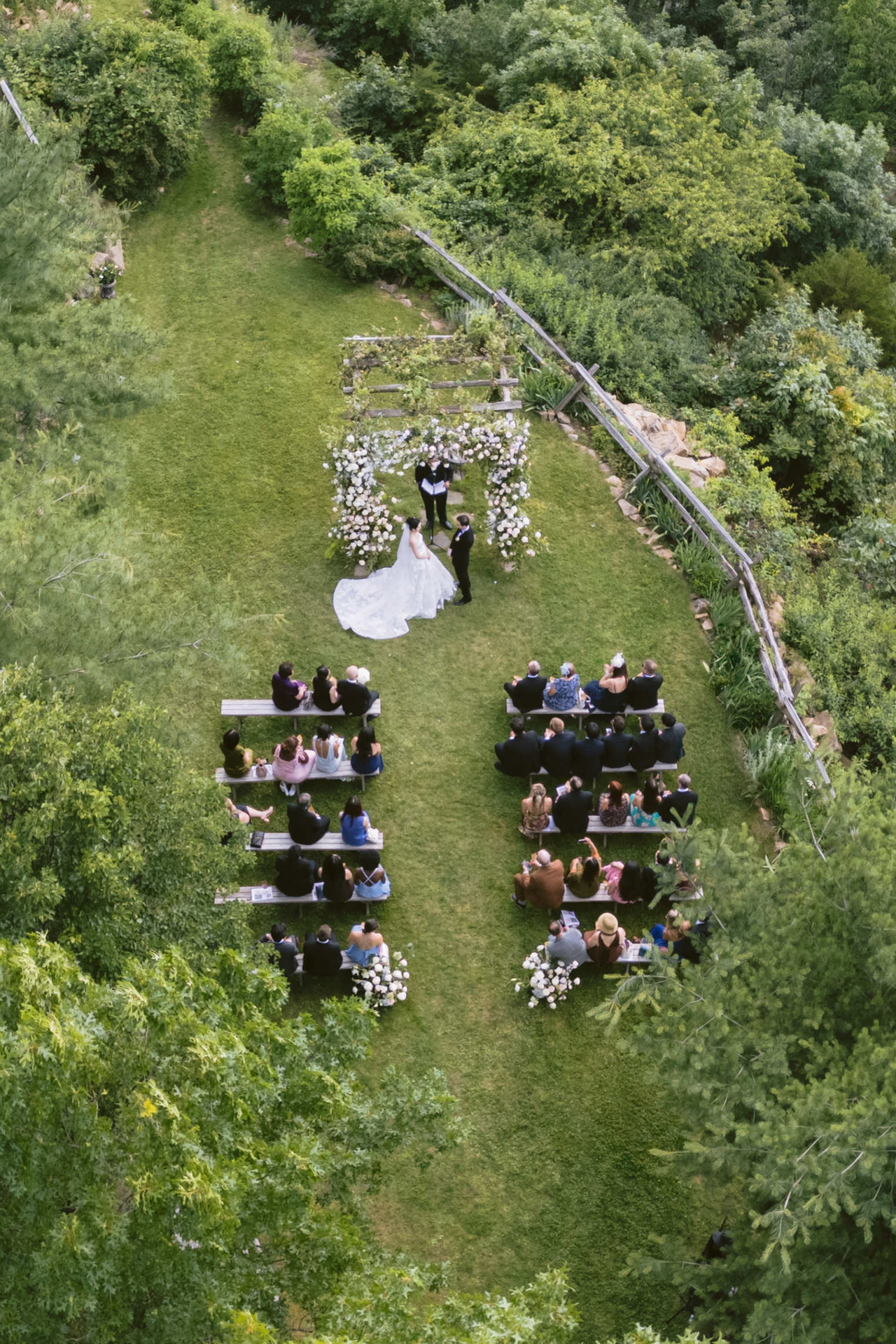 Wedding at Lambs Hill in Beacon NY - New York Wedding Photographer - Yun Li Photography