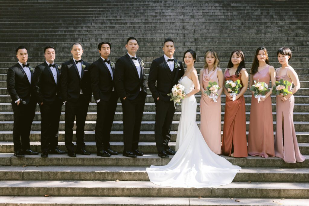Wedding Photos at Fort Greene Park - New York Wedding Photographer - Yun Li Photography