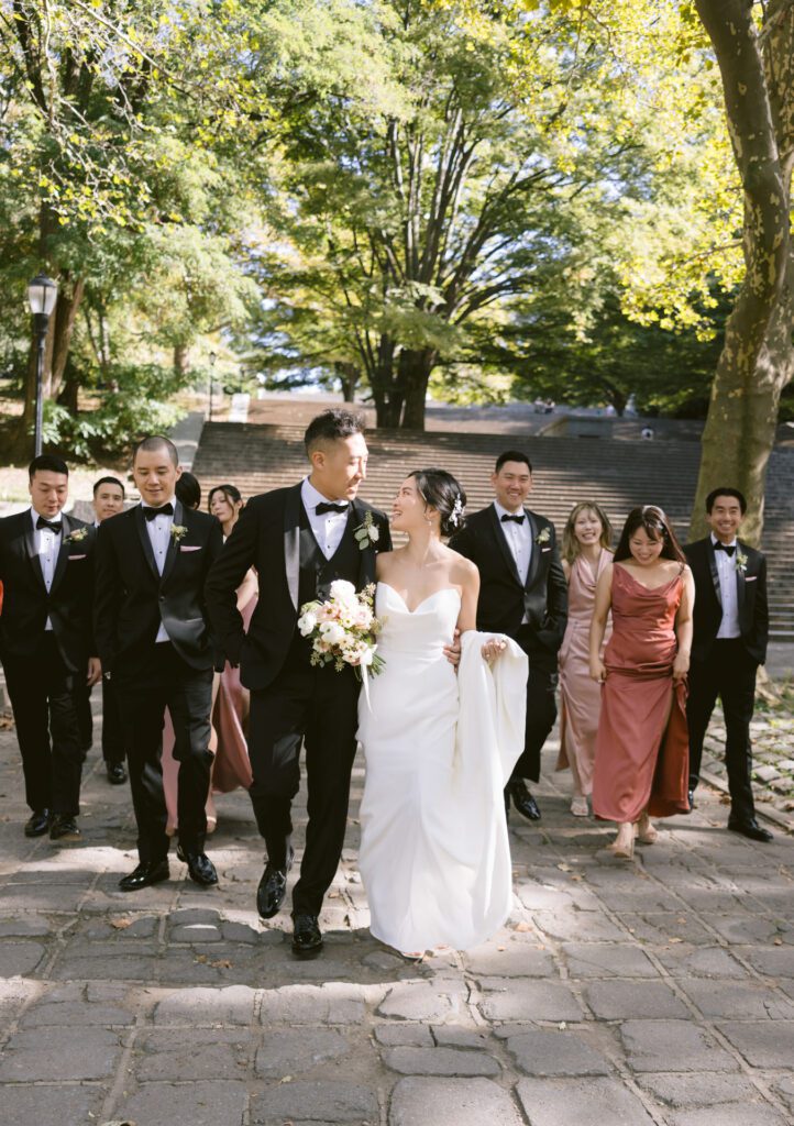 Wedding Photos at Fort Greene Park - New York Wedding Photographer - Yun Li Photography